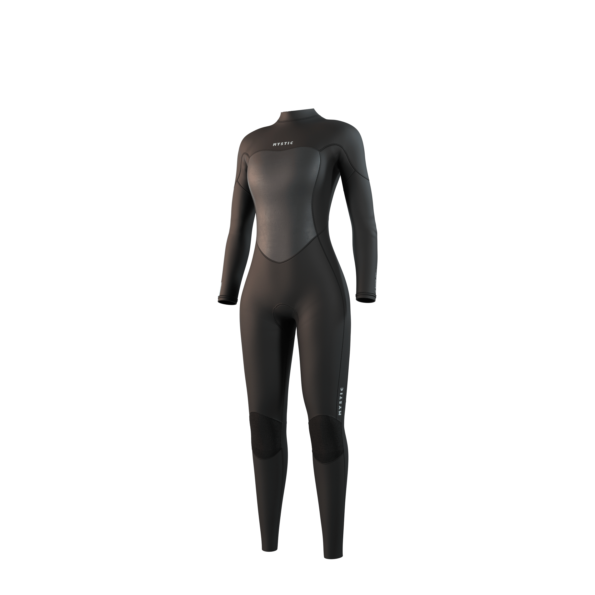 Mystic Brand Fullsuit 3/2mm Back Zip Women 2026 in Black