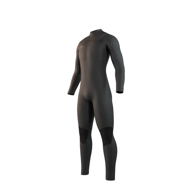 Mystic EVOLVE Fullsuit 4/3mm Front Zip 2026 | Northern Watersports - eco-conscious wetsuit in black.