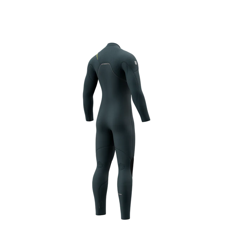 Mystic MAJESTIC Fullsuit 5/3mm Front zip - 2026 back view of the wetsuit in black color.