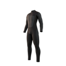 Mystic MAJESTIC Fullsuit 5/4mm Back zip - 2026 black wetsuit for cold water sports.