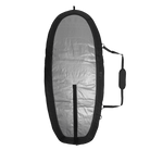 Mystic Patrol Daycover Foilboard - Wingfoil Day Bag - 2026 showing a protective padded cover in black with a silver interior.