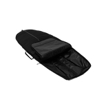 Mystic Patrol Daycover Foilboard - Wingfoil Day Bag - 2026 opened black travel bag with protective padding and compartments