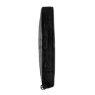 Mystic PATROL Wingfoil Travel Bag - XL Wheels side view showcasing its design and wheeled convenience.
