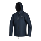 Mystic Star Sweat 2mm | Neoprene Windproof Hoody in navy, showcasing warm and windproof features for water sports.