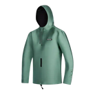Mystic Star Sweat 2mm | Neoprene Windproof Hoody in green, perfect for warmth and wind protection.