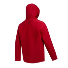 Mystic Star Sweat 2mm | Neoprene Windproof Hoody in red, showcasing the back view of the hooded design.