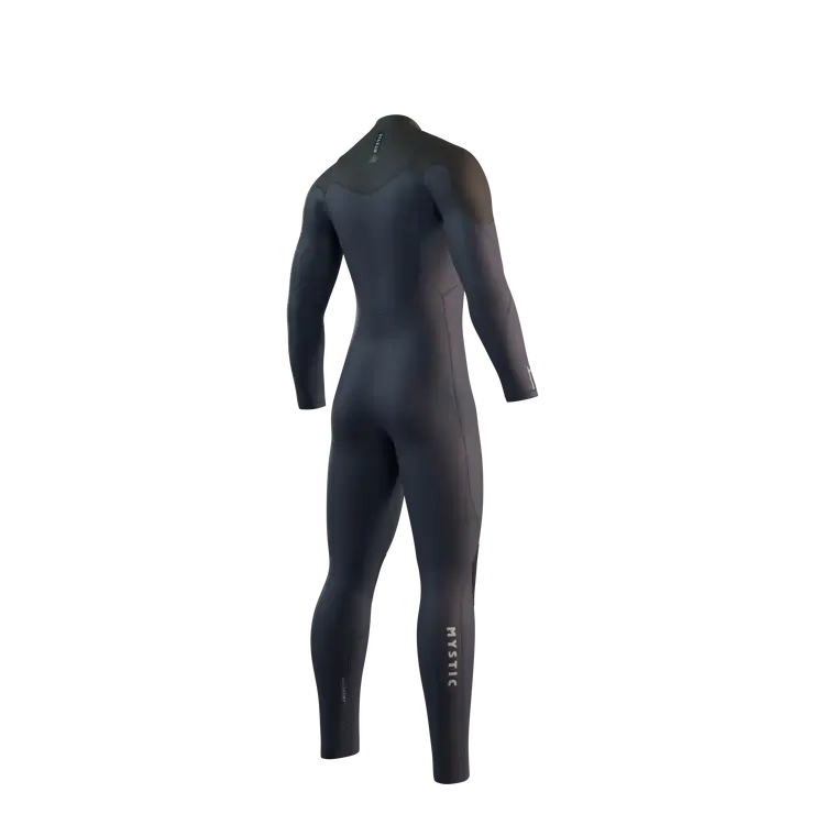 Mystic STAR Wetsuit 5/3mm Front Zip - 2026 back view showing sleek design and durable materials.