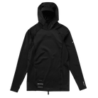 Mystic Uncharted L/S Hooded Rashvest Black front view