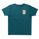 Mystic Boarding S/S Rashvest Teal front view