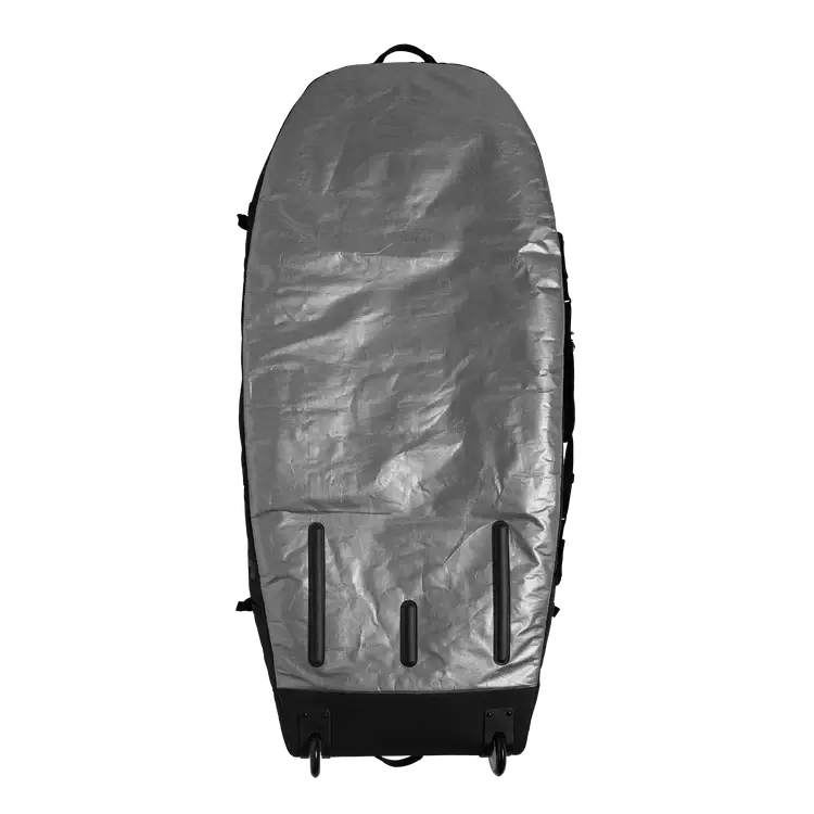 Mystic PATROL Wingfoil Travel Bag - XL Wheels for secure transportation of wingfoil gear.