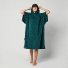 Mystic Poncho Corduroy fabric detail
