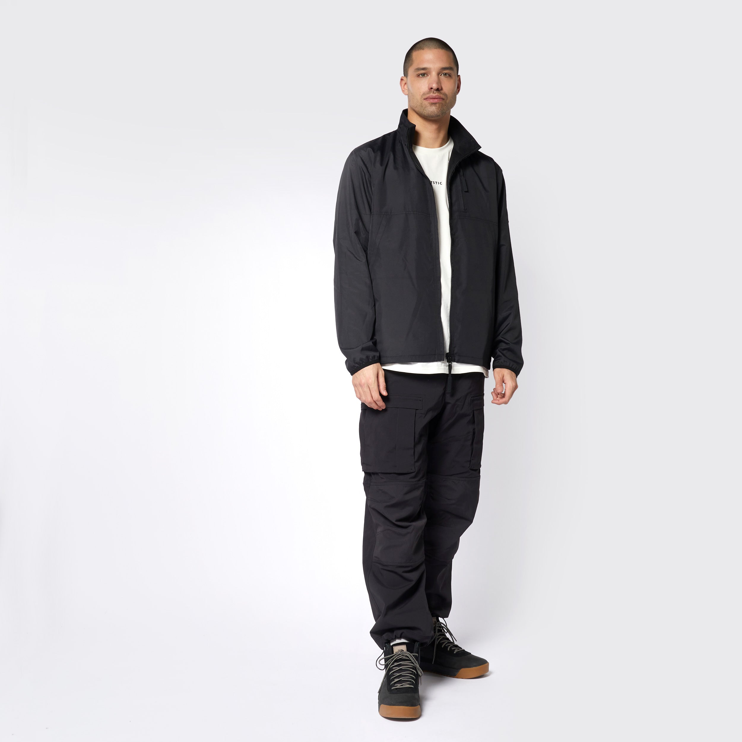 Mystic DTS Reversible Zip Thru Jacket fabric detail