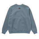 Mystic Enroute Crew Sweat Tidal Blue back
