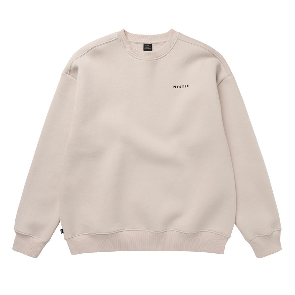 Mystic Profile Crew Sweat Dark Clouds front