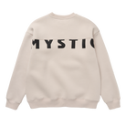 Mystic Profile Crew Sweat Dark Clouds back