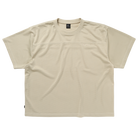 Mystic Relay Tee Sand front on model
