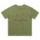 Mystic Concept H1 Tee Olive Green back print detail