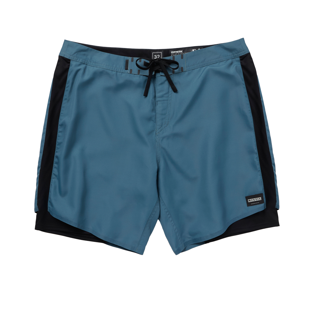 Mystic Sacred Boardshort Tidal Blue side