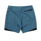 Mystic Sacred Boardshort Tidal Blue back