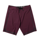 Mystic Truce Boardshort Oxblood Red front on model