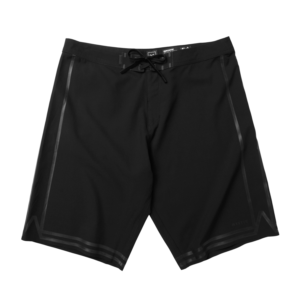 Mystic Truce Boardshort Black front on model