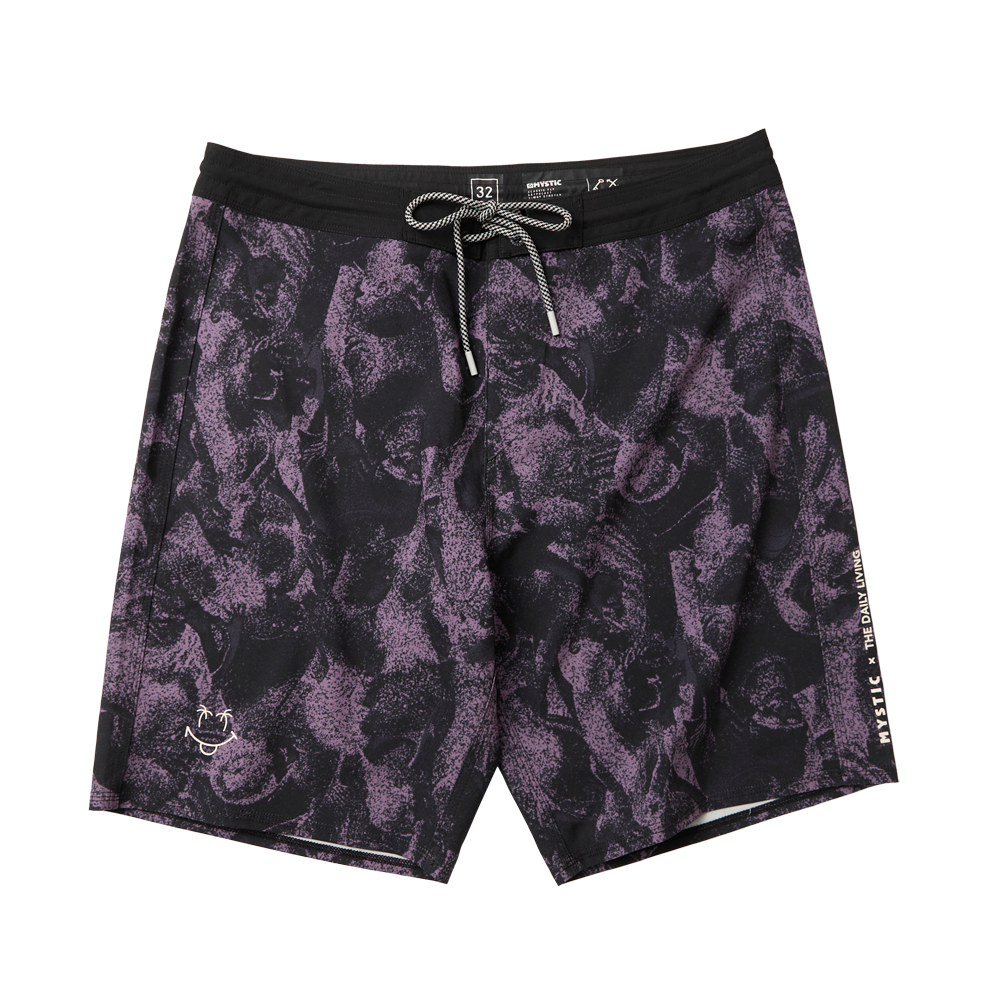 Mystic Daily Living Boardshort Rosewood front