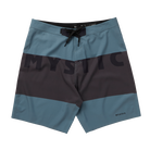 Mystic Profile Boardshorts Tidal Blue front on model