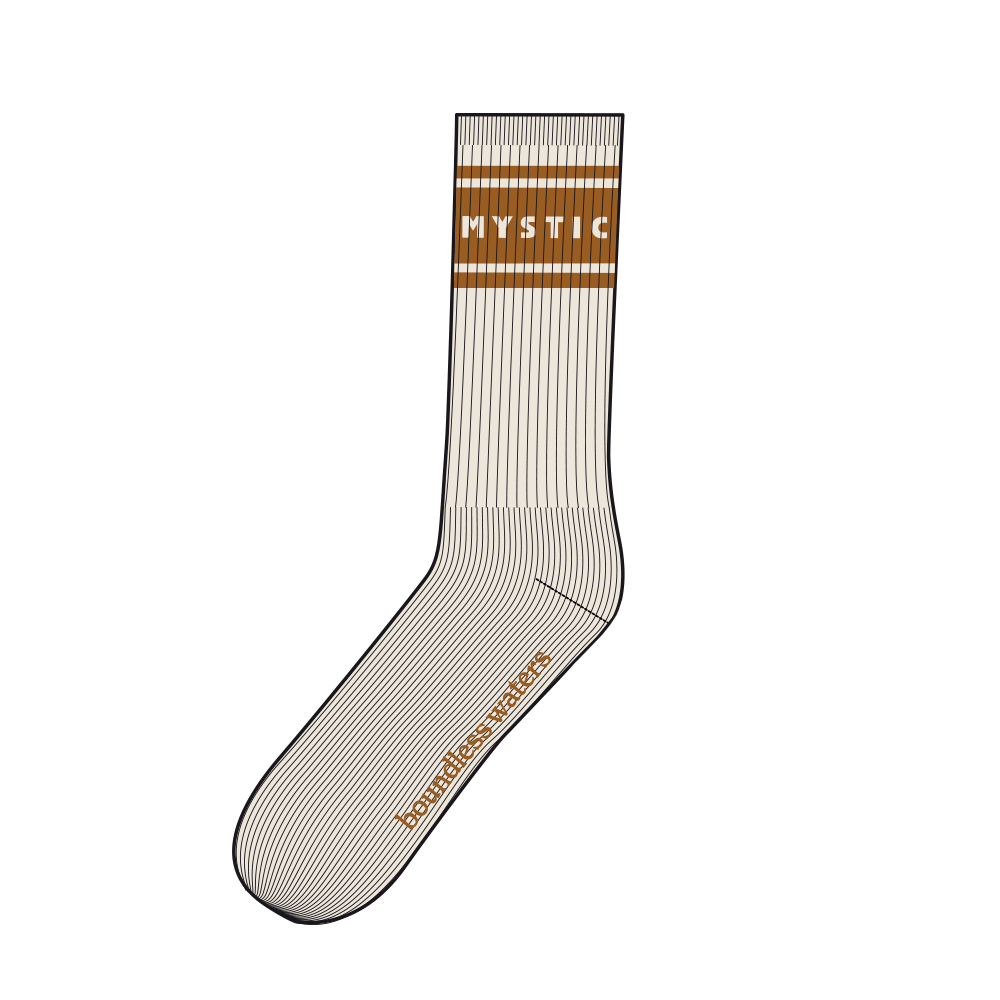 Mystic Essential Socks Golden Brown