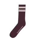 Mystic Brand Season Socks Oxblood Red