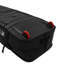 Saga Golfbag Boardbag - Black - 2026 with durable material and interconnect strap for optimal carrying.