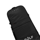 Saga Golfbag Boardbag - Black - 2026, water repellent fabric with 3D mesh air vent design.
