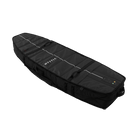Saga Surf XL Boardbag - Black - 2026 with durable water repellent fabric and impact shield panels.