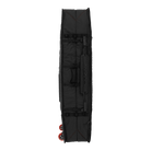 Saga XL Boardbag - Black - 2026 view from top showcasing 3D mesh air vent and durable design features.