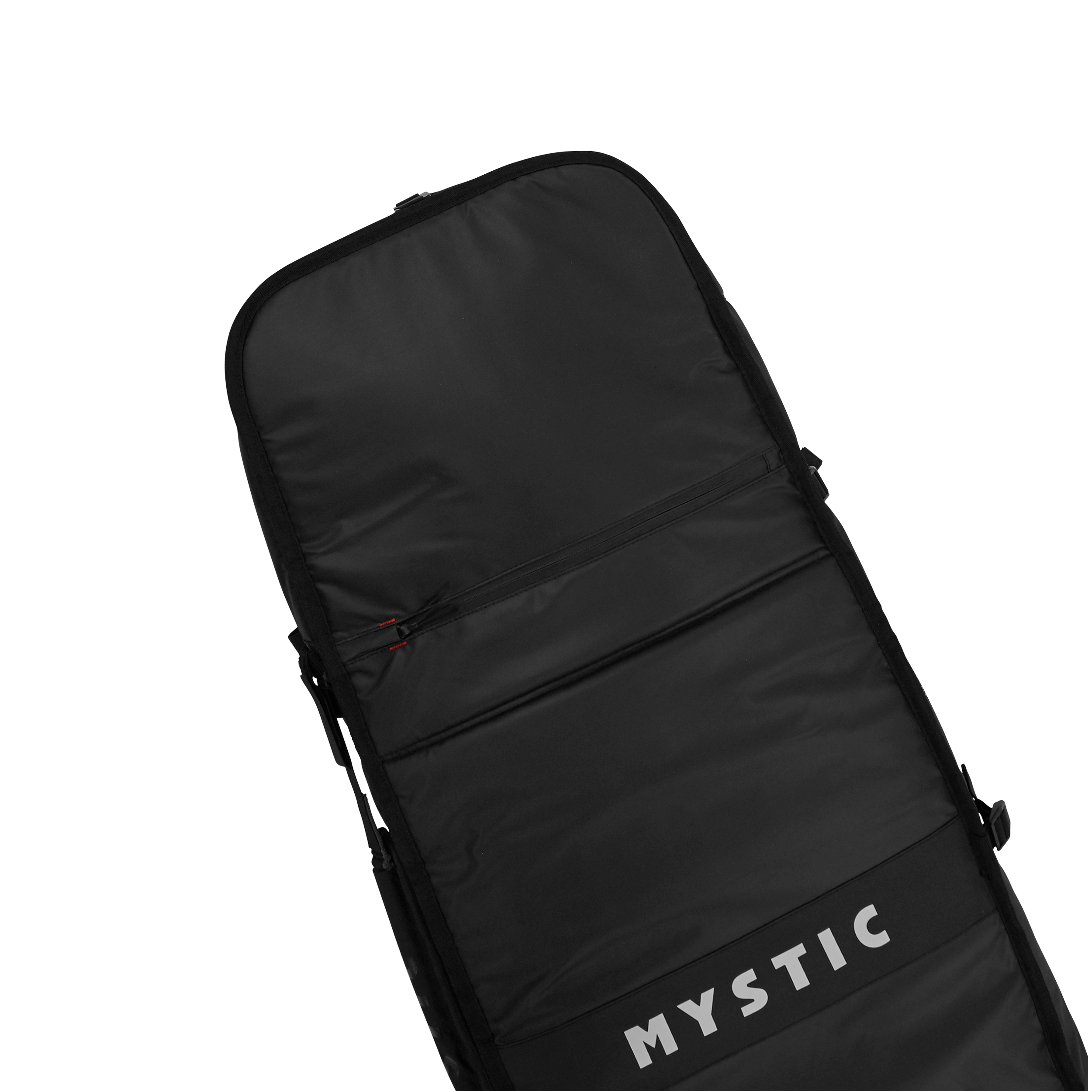 Saga XL Boardbag - Black - 2026 with water repellent fabric and air vent for optimal performance.