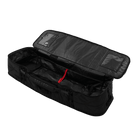 Saga XL Boardbag - Black - 2026 spacious interior with organizational features and durable water repellent fabric.