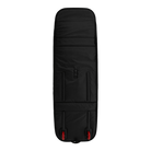 Saga XL Boardbag - Black - 2026, durable water repellent fabric with red accents and interconnect strap.