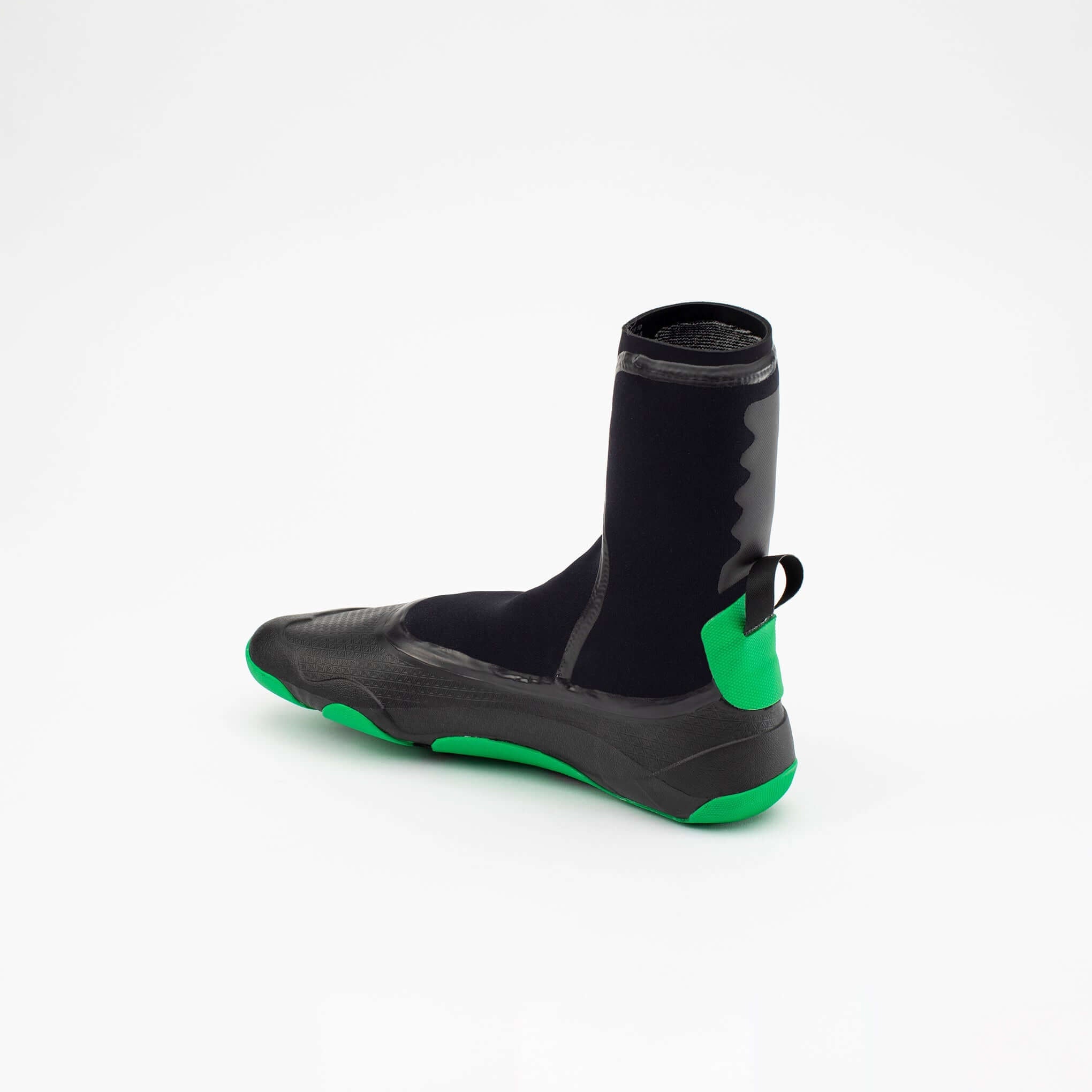 SOLITE - 3mm Custom 2.0 Watersport Boots with a green and black design.