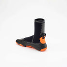 SOLITE - 5mm Custom 2.0 Watersport Boots in black and orange design, showcasing innovative streamlined shape.