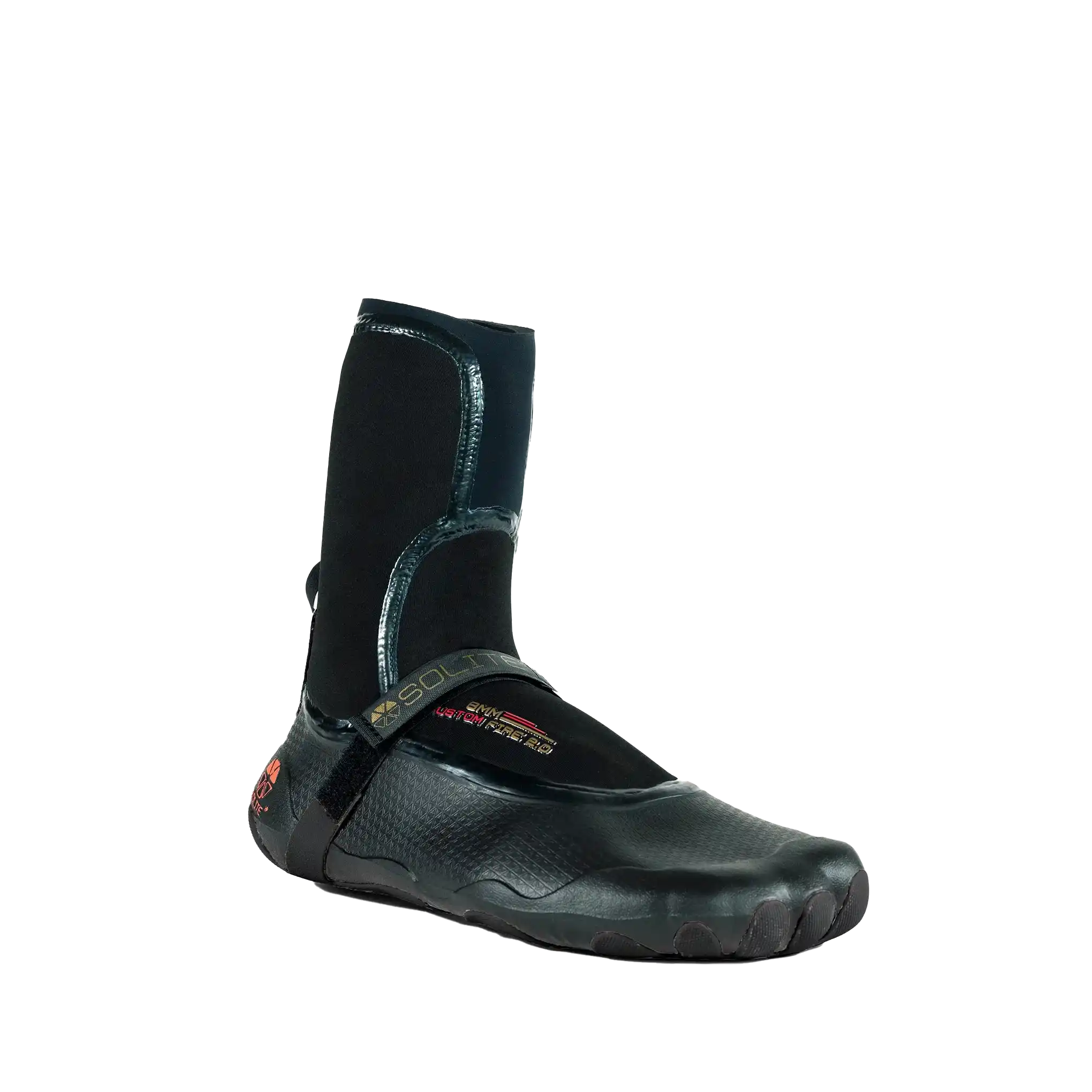 Solite 8mm Custom Fire 2.0 | Cold Water Watersports Boots for extreme cold-water conditions.
