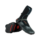 Solite 8mm Custom Fire 2.0 | Cold Water Watersports Boots in black with grip sole and stretchy upper.