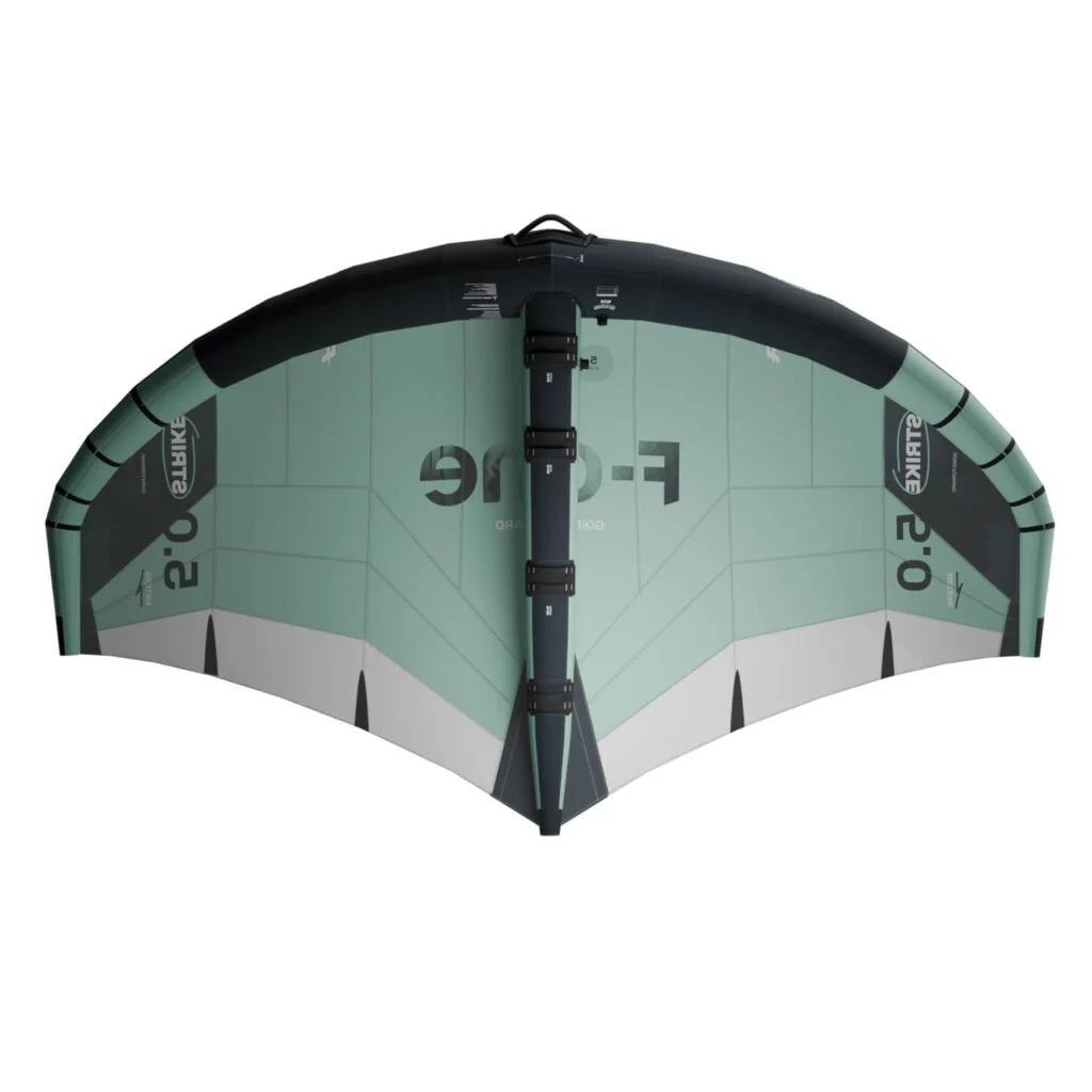 F-ONE Strike V6 | Wing Foil Wing, top view showcasing its design and performance features.
