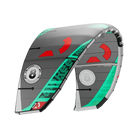 SuperModel 2025 Grey/Green - REEDIN kite featuring a sleek design and intuitive performance for all conditions.