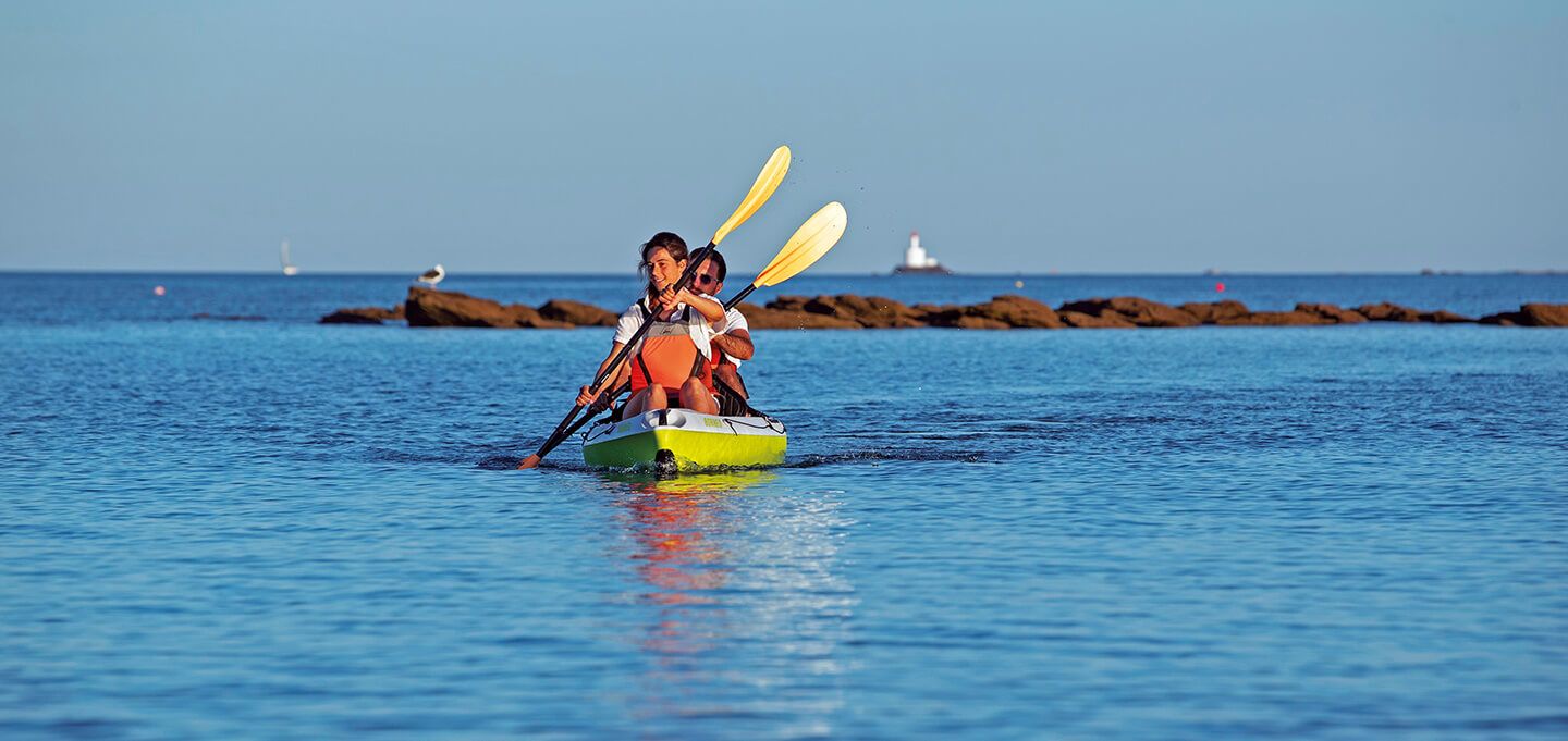 TAHE Borneo Kayak in use