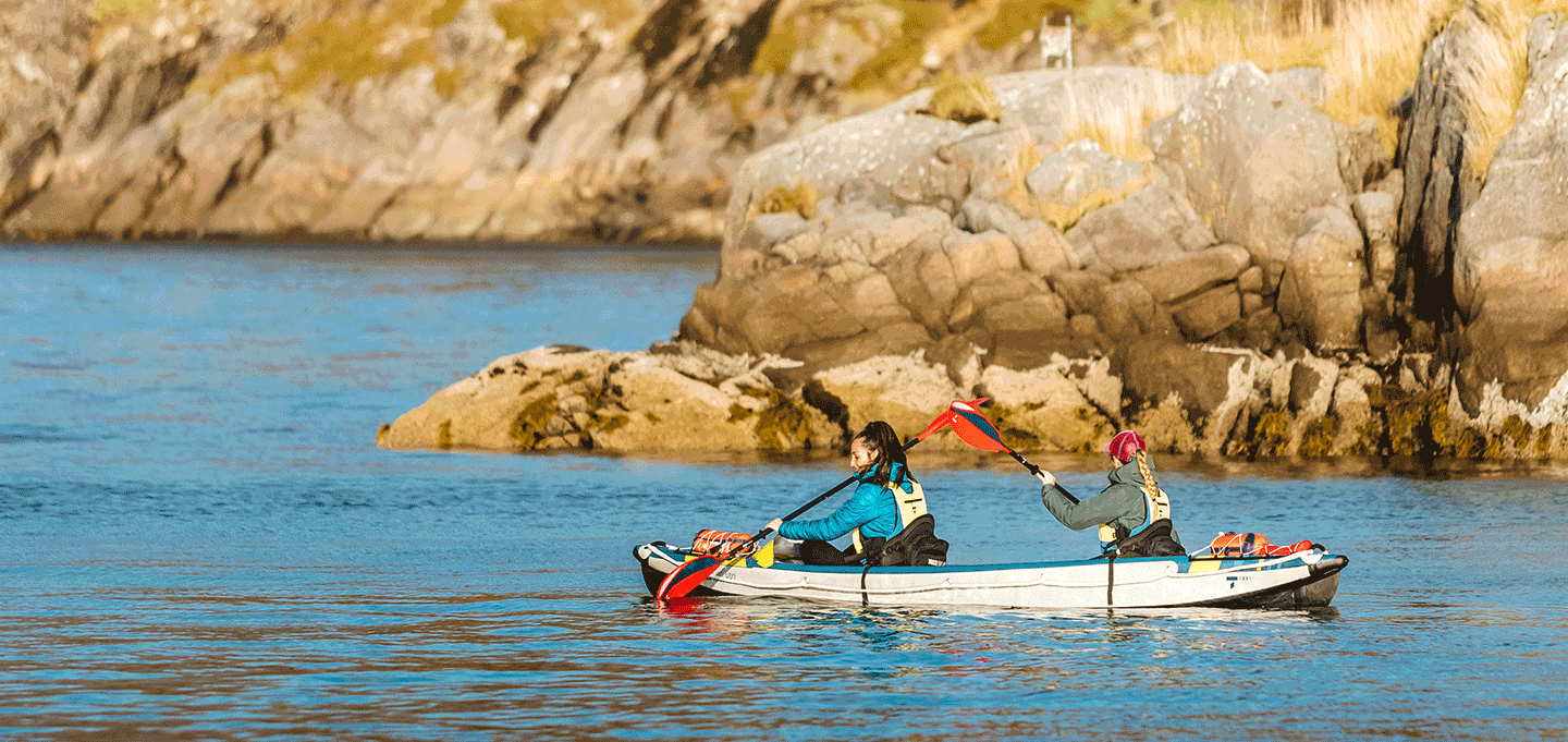 TAHE Breeze Full HP2 Kayak in use