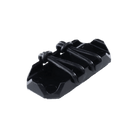 WOO 4.0 board mount designed for secure attachment of WOO 4.0 jump tracker to boards, featuring a durable black design.