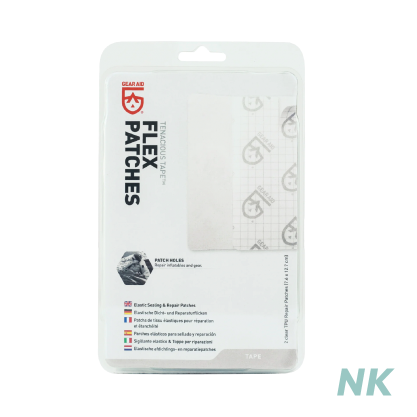 Gear Aid Tenacious Tape Clear Flex Patches